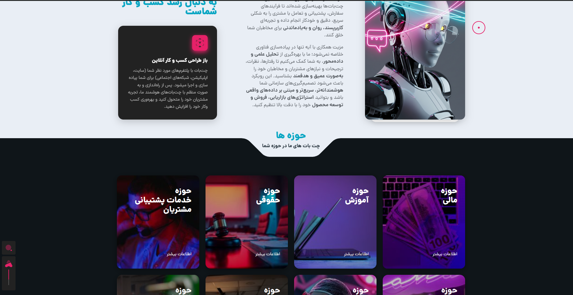 سایت شرکتی آیه